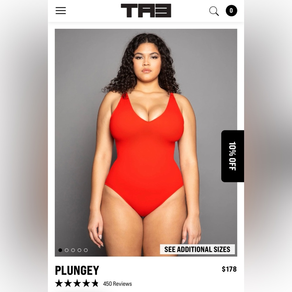TA3 Swimsuit 3x NWT
